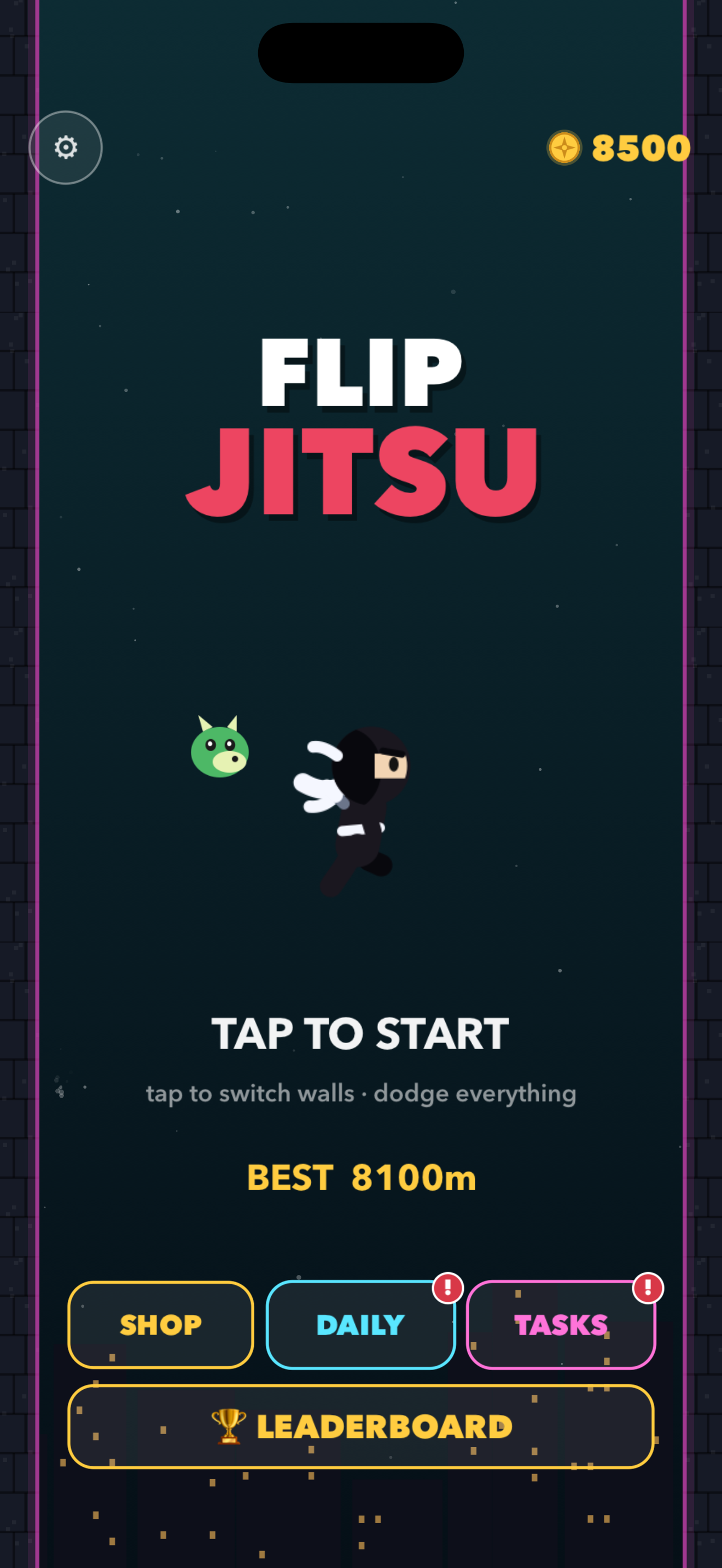 Main menu