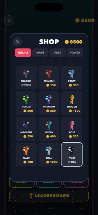 Ninja shop